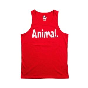 Universal Nutrition Animal Red Tank Top